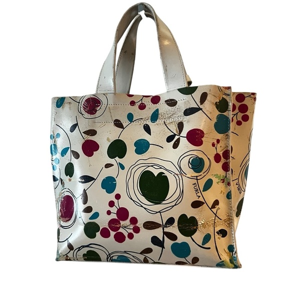 Authentic FURLA Tote in Less than Good Condition - Picture 4 of 12